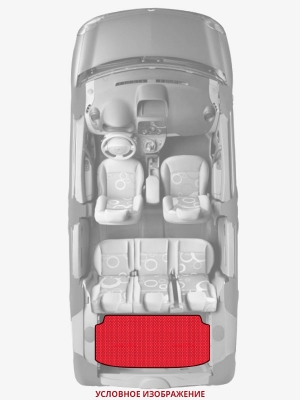 ЭВА коврики «Queen Lux» багажник для Hyundai Pony